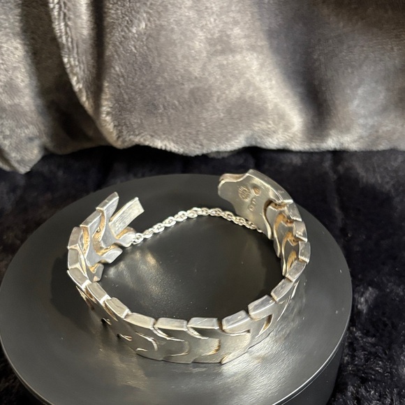 ❌Sold❌Antonio Pineda Vintage 970 Silver Bracelet see pictures and video - Picture 15 of 16